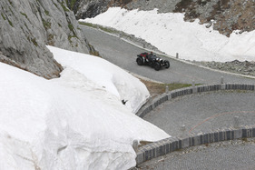 Bentley 3-4,5 (1927) - an der Rallye Peking-Paris 2013 - Sonderprüfung Tremola Tag 31