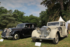 Bentley 3.5 L Sports Saloon Park Ward (1935) - Klasse "G4 - Berlines - Avant 1940" - Concours d'Elégance Suisse Coppet 2017 Bentley 3.5 L Sports Saloon Park Ward (1935) - Klasse "G4 - Berlines - Avant 1940" - Concours d'Elégance Suisse Coppet 2017