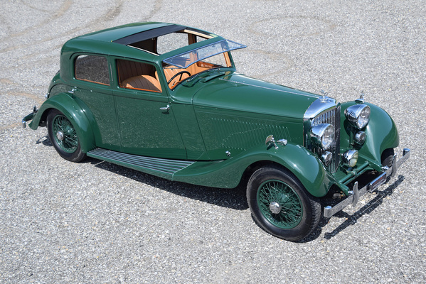 Bild Bentley 3,5-Litre Sport Saloon by Park Ward (1934) - gemeldet als Lot 113 an der Versteigerung der Oldtimer Galerie in Gstaad am 29. Dezember 2018