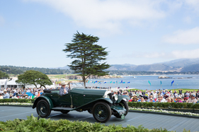 Bentley 3 Litre Speed Model Taylor Tourer (1925) - Klassensieger am Concours d'Elégance Pebble Beach 2014