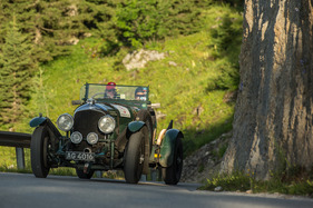 Bentley 4 1/2 Litre (1929) - mit Startnummer 005 an der Ennstal-Classic 2017