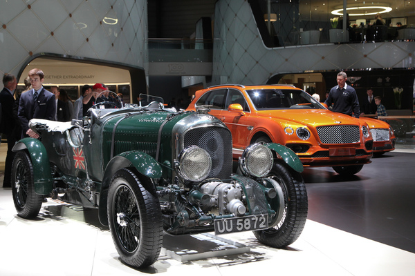 Image: Bentley 4 1/2 Litre (1930) - 100 years of Bentley - the most famous car and its successors - Geneva Motor Show 2019