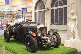 Bentley 4 1/2 Litre Blower (1929) - auch er nahm das knapp 660 km lange Strassenrennen der Tourist Trophy in Angriff - Techno Classica 2015