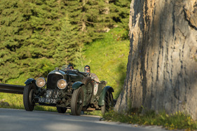 Bentley 4 1/2 Litre Supercharged (1929) - mit Startnummer 004 an der Ennstal-Classic 2017
