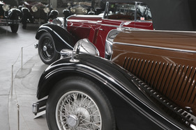 Bentley 4 1/4 Litre (1937) - Teil der Sonderausstellung 2012/2013 "Luxus und Sport - Rolls-Royce und Bentley" im Pantheon in Muttenz bei Basel