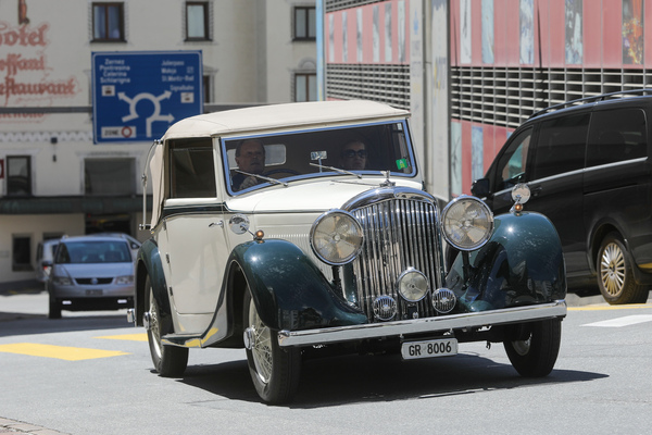 Bentley 4 1/4 Litre Cabrioelt Park Ward (1936) - 30. BCCM St. Moritz “Safari Edition” 2024