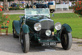 Bentley 4 1/4 Litre Le Mans (1936) - wurde für das Le-mans-Rennen im Jahr 1937 gebaut - Classic-Gala Schwetzingen 2020