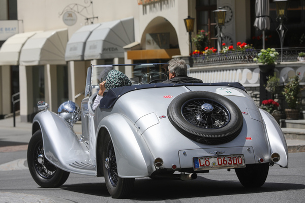 Bild: Bentley 4 1/4 Litre Tourer (1937) - 30. BCCM St. Moritz “Safari Edition” 2024