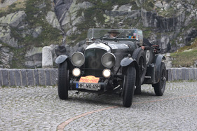 Bentley 4,5 (1928) - an der Rallye Peking-Paris 2013 - Sonderprüfung Tremola Tag 31