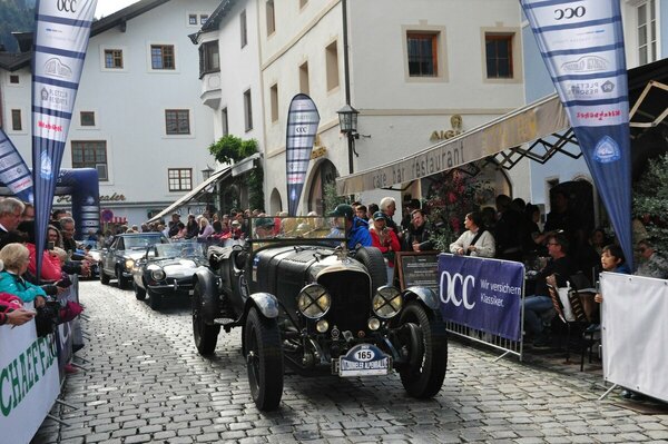 Image: Bentley 4.5 Litre Le Mans (1928) - at the 35th Kitzbühel Alpine Rally 2022