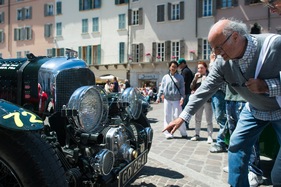 Bentley  4,5 Litre S.C. (1930) - an der Mille Miglia 2014