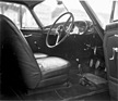 Bentley Continental (1953) - Einstieg und Interieur