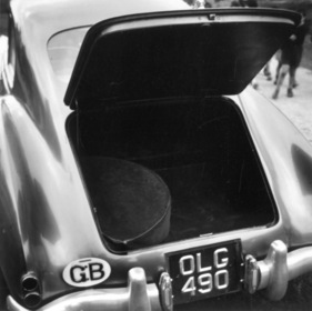 Bentley Continental (1953) - Kofferraum und Ersatzrad