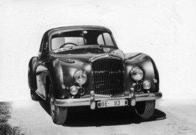 Bentley Continental (1953) - Vorderansicht des Testwagens von 1953