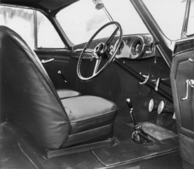 Bentley Continental (1953) - die Gangschaltung sitzt recht, beim Rechtslenker
