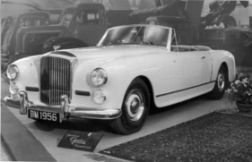 Bentley Continental Graber (1956) - die grossen Dimension erübrigen jeden Firlefanz - Genfer Autosalon 1956