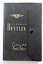 Bentley Continental R Graber (1954) - das Originalhandbuch