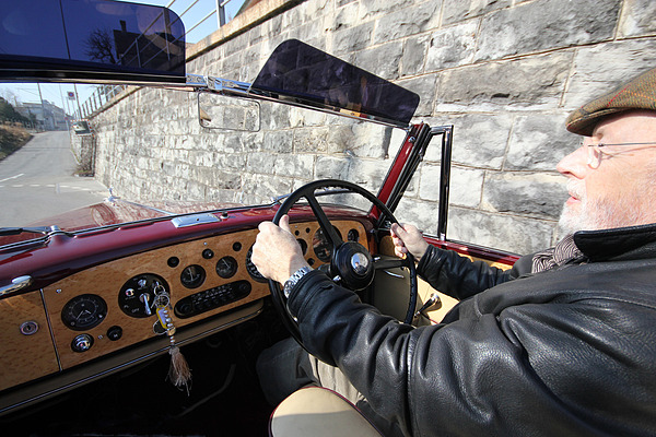 Bentley Continental R Graber (1954) - trotz beindruckender Dimensionen übersichtlich und gut zu fahren