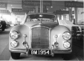 Bentley Continental R-Type Graber (1954) - auf dem Genfer Automobilsalon von 1954