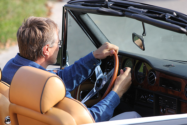 Bentley Corniche (1980) - Die Schaltung ist ohne Kraftaufwand zu bedienen