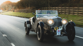 Bentley Derby (1933) - LeJog Rallye 2019 - Besonders hart im Nehmen waren die Besatzungen der Vorkriegsfahrzeuge