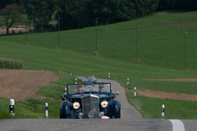 Bentley MK IV (1949) - am RAID Suisse-Paris 2015