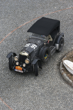 Bentley MKVI Special (1950) - an der Rallye Peking-Paris 2013 - Sonderprüfung Tremola Tag 31