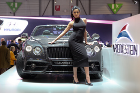 Bentley Mansory - auf dem Vredenstein-Stand - auf dem Genfer Automobilsalon 2015