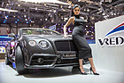 Bentley Mansory - wer schaut da noch den Reifen an? - auf dem Genfer Automobilsalon 2015