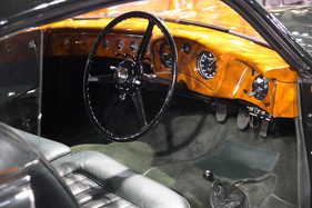 Bentley Mark VI Cresta II Facel Métallon (1951) - Interieur des von Facel gebauten Bentley-Coupés - auf dem Stand von Lukas Hüni (Rétromobile 2013)