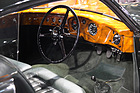 Bentley Mark VI Cresta II Facel Métallon (1951) - Interieur des von Facel gebauten Bentley-Coupés - auf dem Stand von Lukas Hüni (Rétromobile 2013)