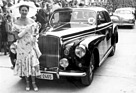 Bentley Mk VI (1949) - mit Farina-Karosserie an der Schönheitskonkurrenz von Luzern im Frühjahr 1949