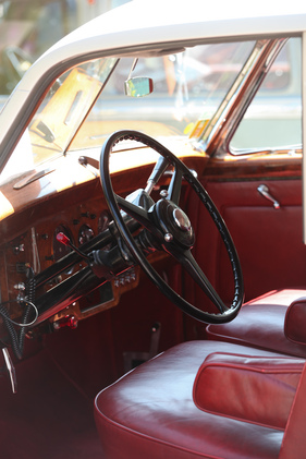 Bentley Mk VI 4 door Lightweight Saloon (1952) - am British Classic Car Meeting St. Moritz 2015