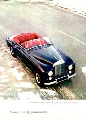 Bentley Mk VI Graber (1950) - stilvolle Präsentation der Arbeit von Hermann Graber