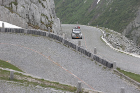 Bentley MkVl (1951) - an der Rallye Peking-Paris 2013 - Sonderprüfung Tremola Tag 31
