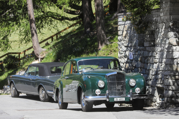 Bild: Bentley S Mulliner 4 Door Sport Saloon (1957) - 30. BCCM St. Moritz “Safari Edition” 2024