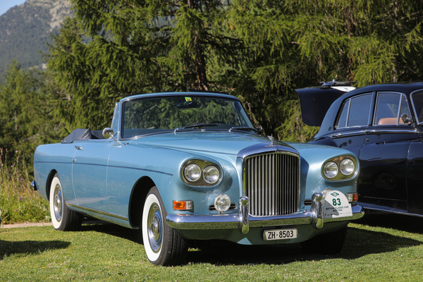 Bentley S3 Continental Convertible (1973) - 29. British Classic Car Meeting St. Moritz 2023