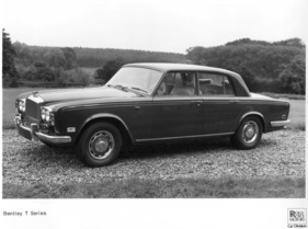 Bentley T-Series (1975) - Bentley-Limousine Mitte der Siebzigerjahre - Werksfoto