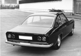 Bentley T Speciale Pininfarina (1968) - Heckansicht des Pininfarina-Entwurfs