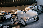Image: Benz 200 HP "Blitzen Benz" (1909) - in the Mercedes-Benz Museum, Room Myhtos 7 - Silver Arrows - Races and Records - Rear view