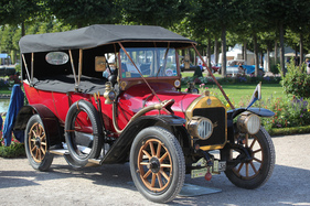 Benz 8/20 Doppelphaeton (1913) - mit 20 PS etwa 55 km/h schnell, gebaut in Mannheim - Classic-Gala Schwetzingen 2018