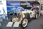 Benz "Blitzen Benz" (1909) - 21 Liter Hubraum, aufgeteilt auf gerade einmal vier Zylinder - 200 PS für 228,1 km/h - gezeigt vom Technik-Museum Sinsheim (Techno Classica 2017)
