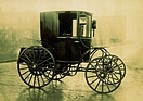 Bild: Benz Coupé (1896) – wurde wie der erste Lieferungs-Wagen nach Paris geliefert.
