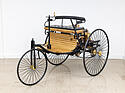 Bild: Benz Patent Motorwagen Replica (1886) - angeboten als Lot 203 an der Bonhams "The Golden Age of Motoring" Versteigerung am 3. November 2023