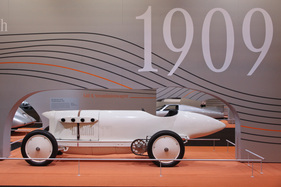 Benz Rekordwagen "Blitzen-Benz" (1909) - mit rund 20 Liter Hubraum - Techno Classica 2015