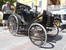 Benz Velo (1896) - unrestauriert, fahrbereit und mit schwarzer Nummer ohne H-Zusatz zugelassen