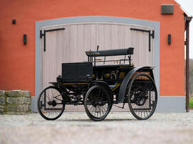 Benz Velo Patent Motor-Wagen n°IV2I (1896) - Lot 176 an der Bonhams Versteigerung "Les Grandes Marques du Monde à Paris" am 1. Februar 2024
