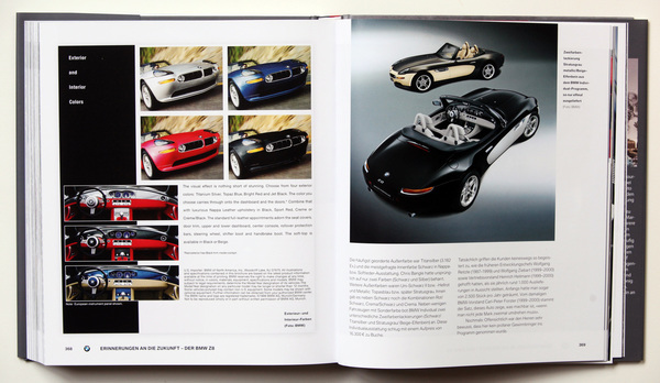 Ber BMW Z8 - Buch "BMW - Der Traum vom Fahren - BMW 503 / 507 / 3200 CS / Z8"