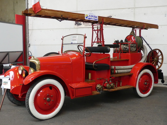 Berliet Feuerwehrauto - Salon Auto-Moto-Classic Strasbourg 2018