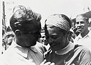 Bernd Rosemeyer und seine Frau Elly Beinhorn, fotografiert 1937 in Pescara